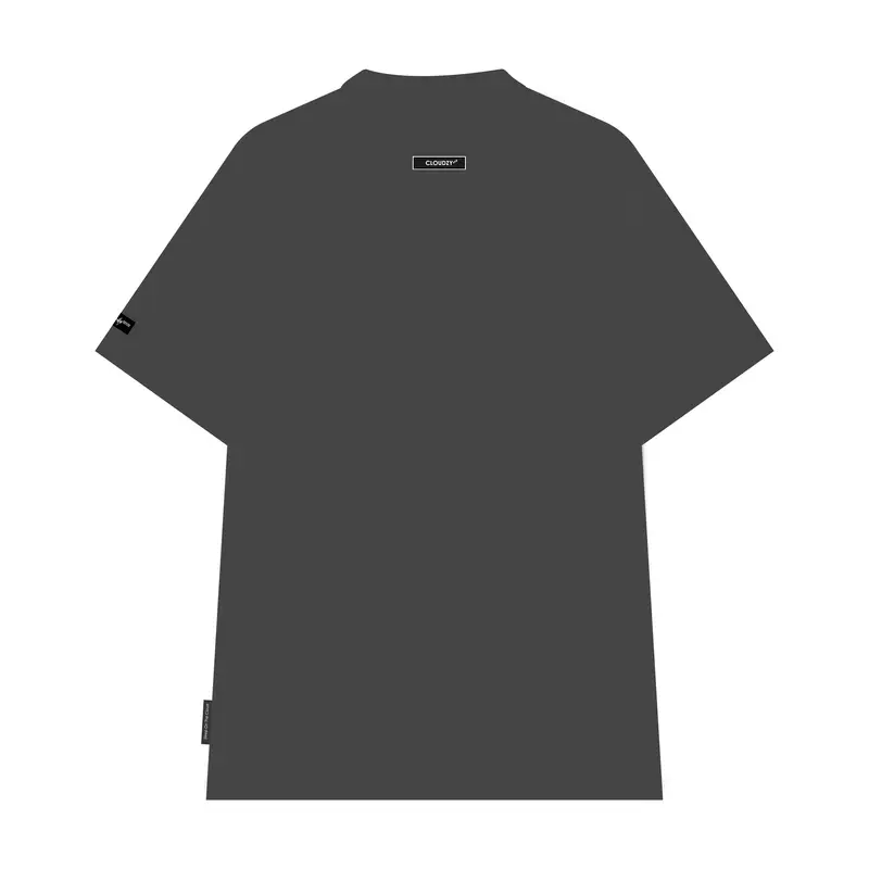 Áo polo tay lỡ nam nữ cotton thun phông có cổ CLOUDZY localbrand unisex đen trắng oversize POLO FOG 6
