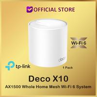 Gambar TP-Link Deco X10 AX1500 Whole Home Mesh Wi-Fi 6 System ( 1 Pack ) X 10 dari Dunia Mas Computer Kota Administrasi Jakarta Barat 1 Tokopedia
