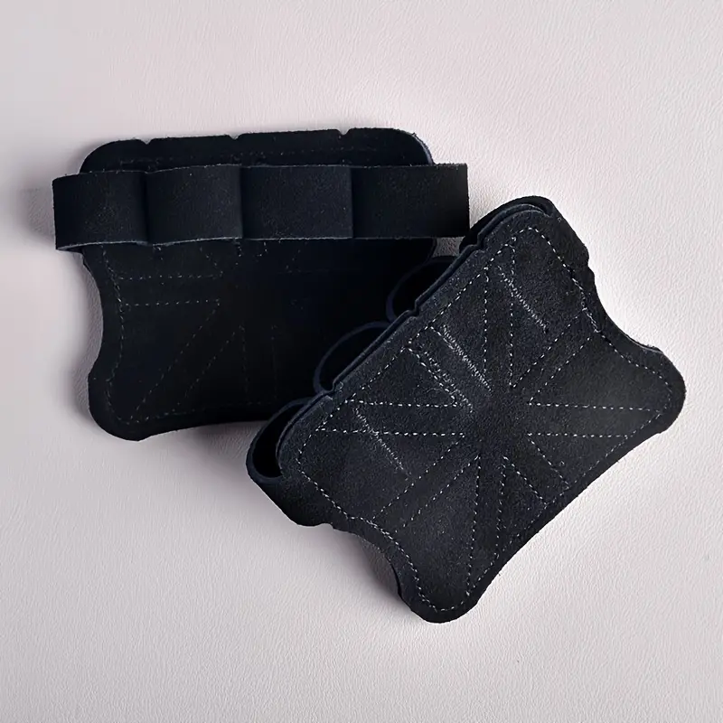Lifting Fitness Gloves|Multicolor Leather Palm Protector|Non-slip, wear-resistant grip|Durable fingerless design enhances traction|Great for gym training and weightlifting, exercise gloves|Safety Grip Gloves| Gloves, fitness accessories 5