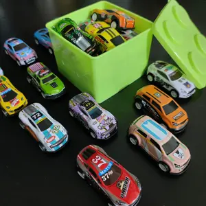 (Paket 10 mobil + BOK) mainan mobil mobilan anak pullback tarik mundur bisa jalan mainan mobil balap anak diecast mobil mini edukasi anak Set Hadiah Game Beraneka warna Bergerak Plastik Kado