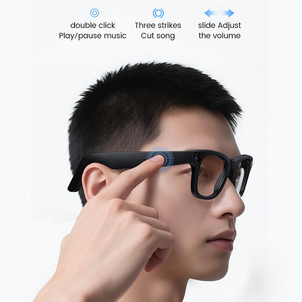 Electrochromic AI Photography Glasses 4-Speed Adjustment Real Time Translation Anti Shake shooting AI Interaction Smart Glasses - Image 5
