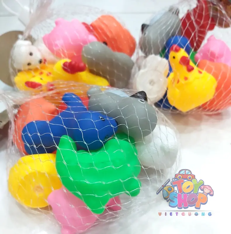 Túi 6 Con Thú Chip Dễ Thương Cho Bé 0