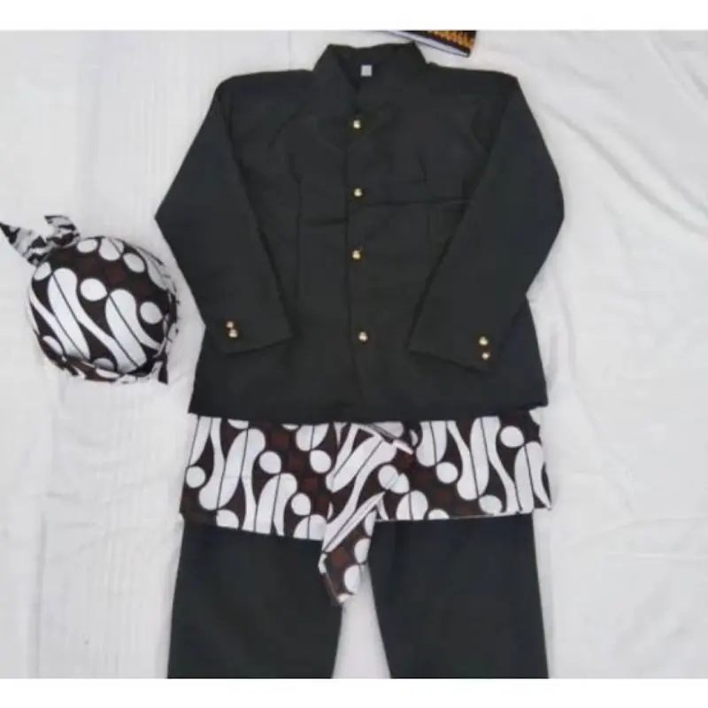 baju basofi dewasa baju adat jawa dewasa celana motif Pria 2