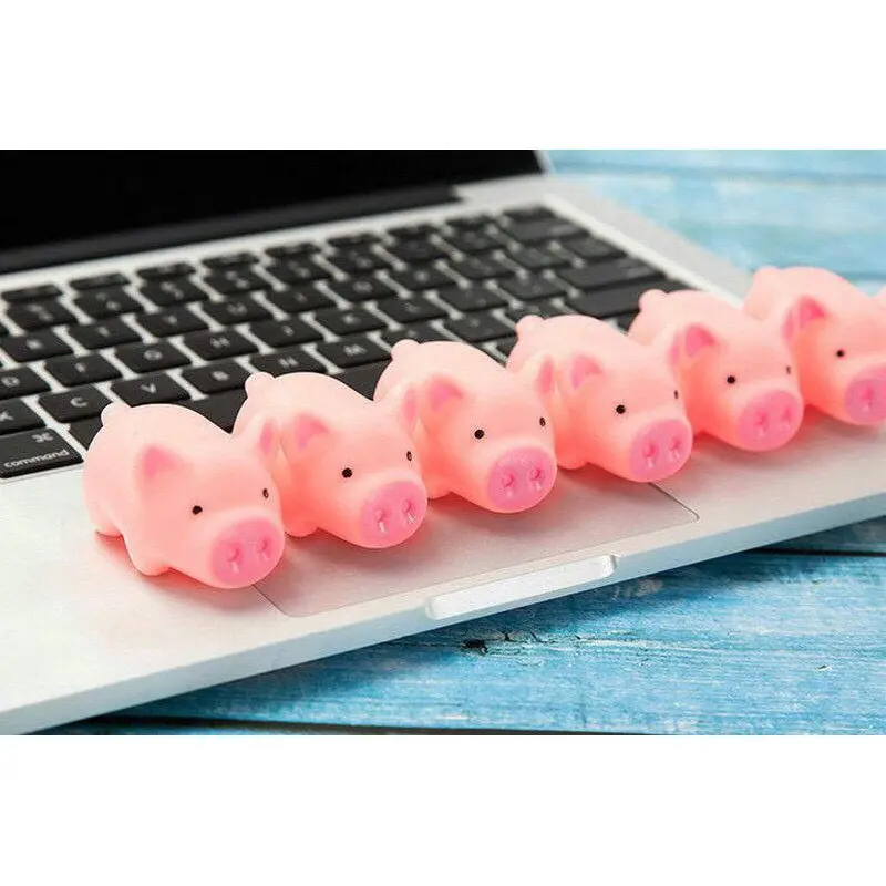 Đồ chơi  LỢN MỀM bóp kêu chút chít kute giảm stress đồ chơi trang trí 5