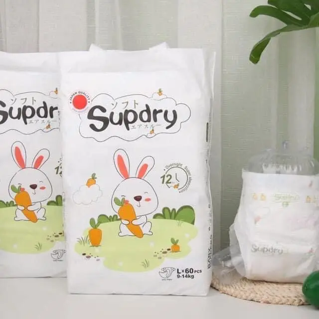 Bỉm supdry trắng đủ size từ NB-4XL Cho Bé