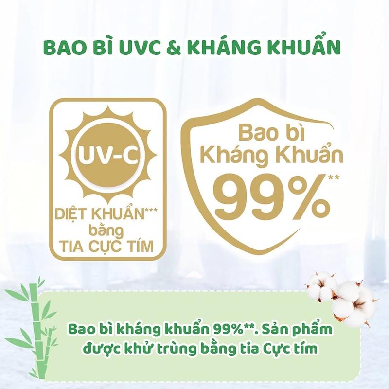 Product Introduction of Bỉm/Tã Mofix Thiên Nhiên Ultra Dán/Quần Gói Lớn Siêu Cộng Miếng S84/M84/L76/XL70/XXL64 Cho Bé 4