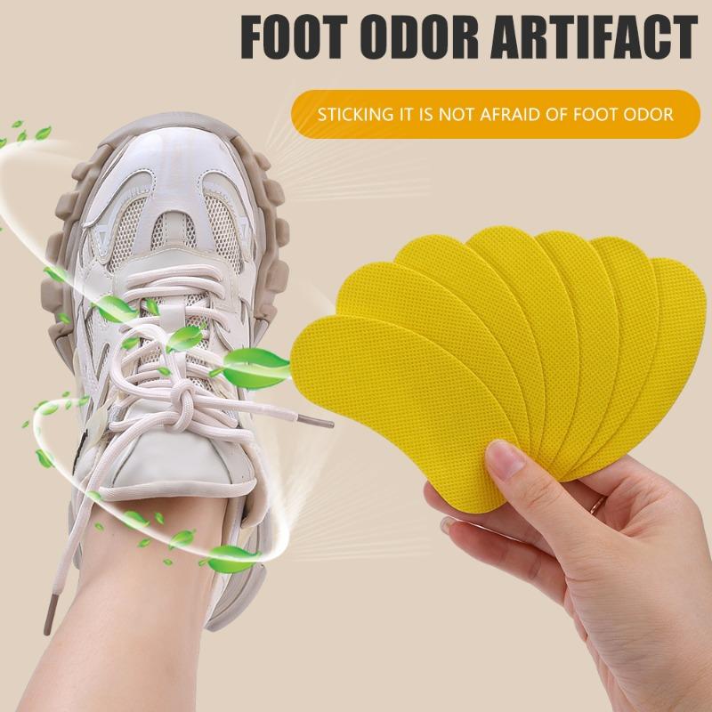 Product Introduction of 12/24/48Pcs Shoes Deodorant Sweat-Absorbing Sticker Deodorant Foot Odor Deodorant Sneaker Smell Fresh Insole Sterilization Sticker 18