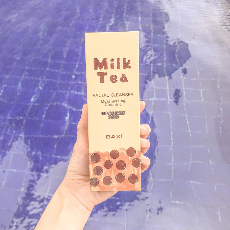 baxi pembersih wajah/pembersih muka/bubble tea facial cleanser 2