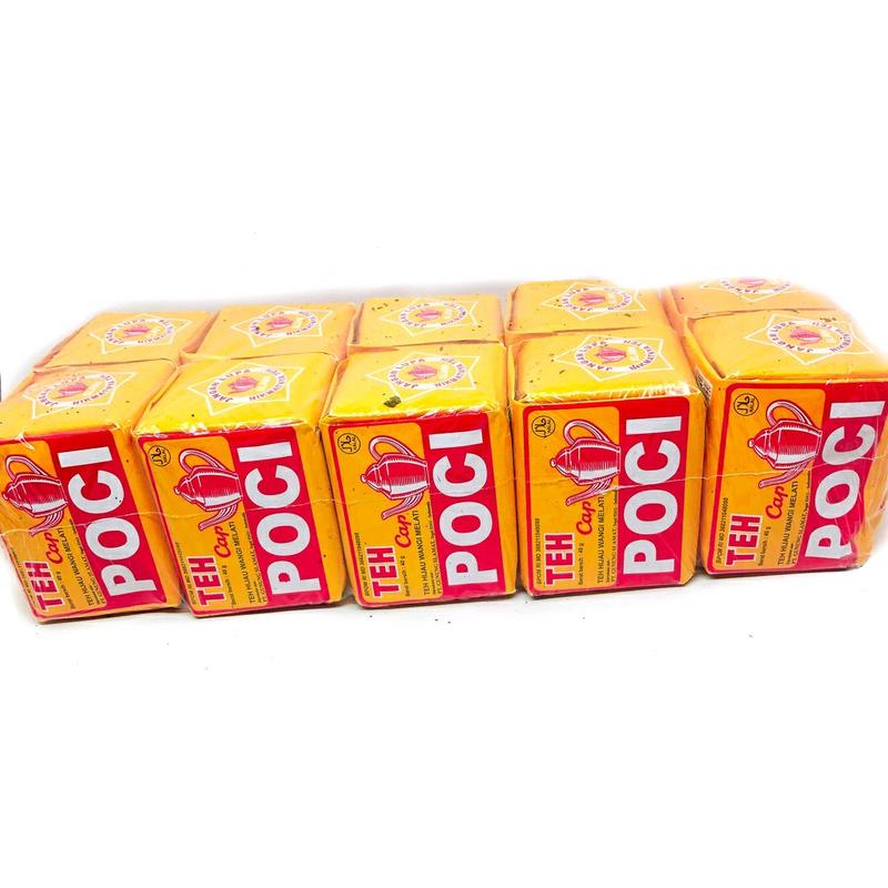 10 Pcs TEH TUBRUK KHAS JAWATENGAH/ 1 Pack Press Slop Teh Jadul 40 Gram Nyapu Gopek 7