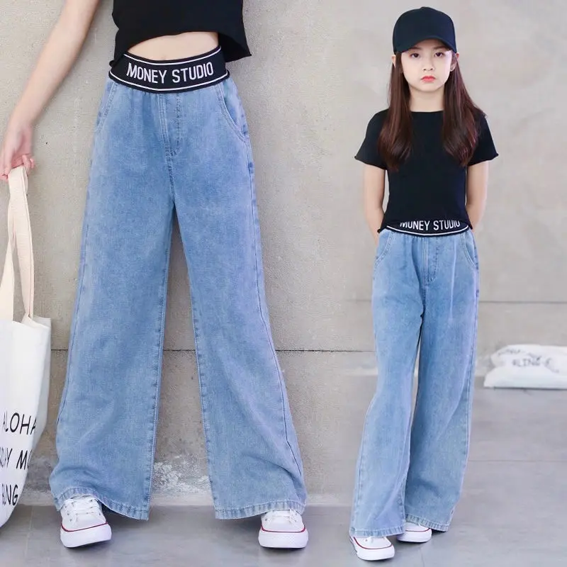 Quần jeans cạp đen Thời Trang Trẻ Em Beeshop H25025