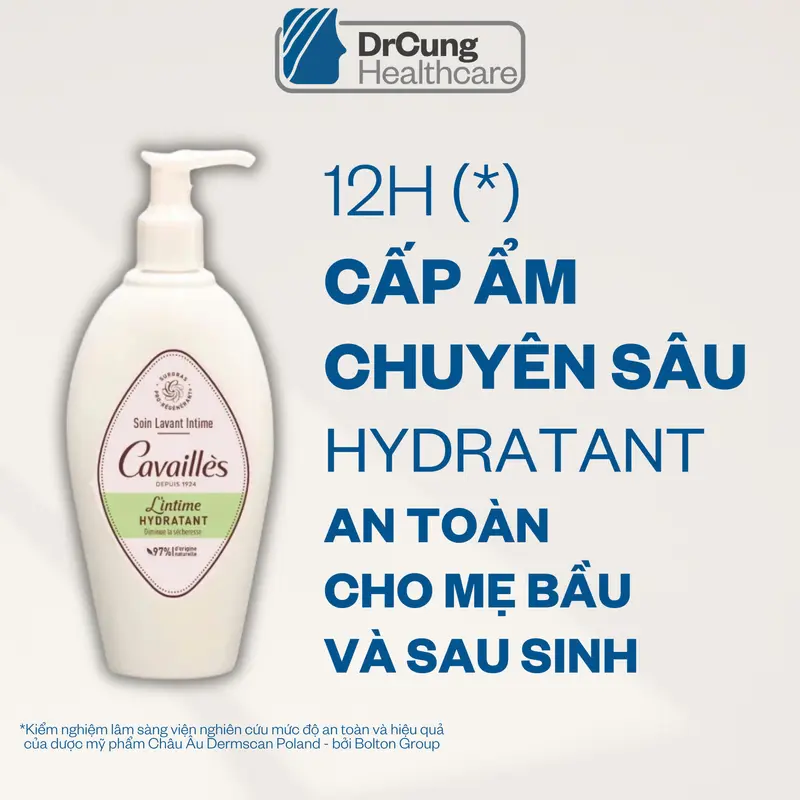 CAVAILLES HYDRATANT XANH LÁ CHAI  250ML Hỗ trợ rửa vệ sinh hàng ngày HÀNG CHÍNH HÃNG Women 0