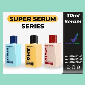 AGEN SKINCARE VIRAL - READY PAKET 3pcs SERUM MIMI WHITE AHA BPOM