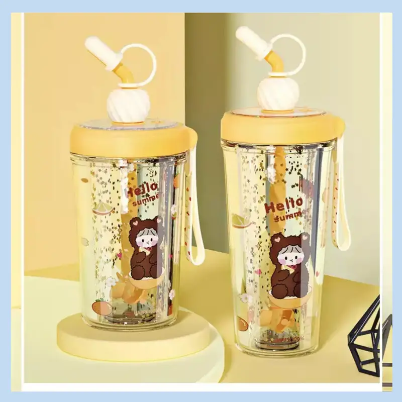 TUMBLER ANAK IMPORT TUMBLER ANAK FRUIT GELAS ANAK IMPORT LUCU BOTOL MINUM ANAK IMPORT LUCU Bottles Kitchenware 4