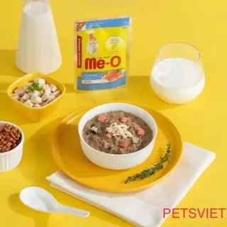 <1 gói>Pate cho mèo-thức ăn ướt cho mèo 80g< Petsviet >