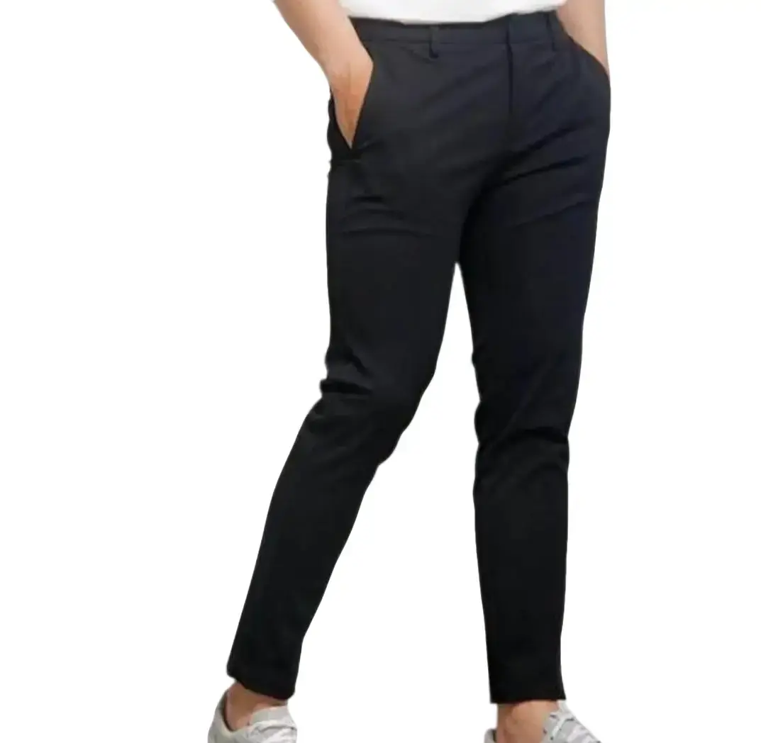 Quần âu nam co dãn nhẹ cotton 2 chiều Chất Vải Không Nhăn Không Xù Không Phai Màu Menswear Pants Có Túi