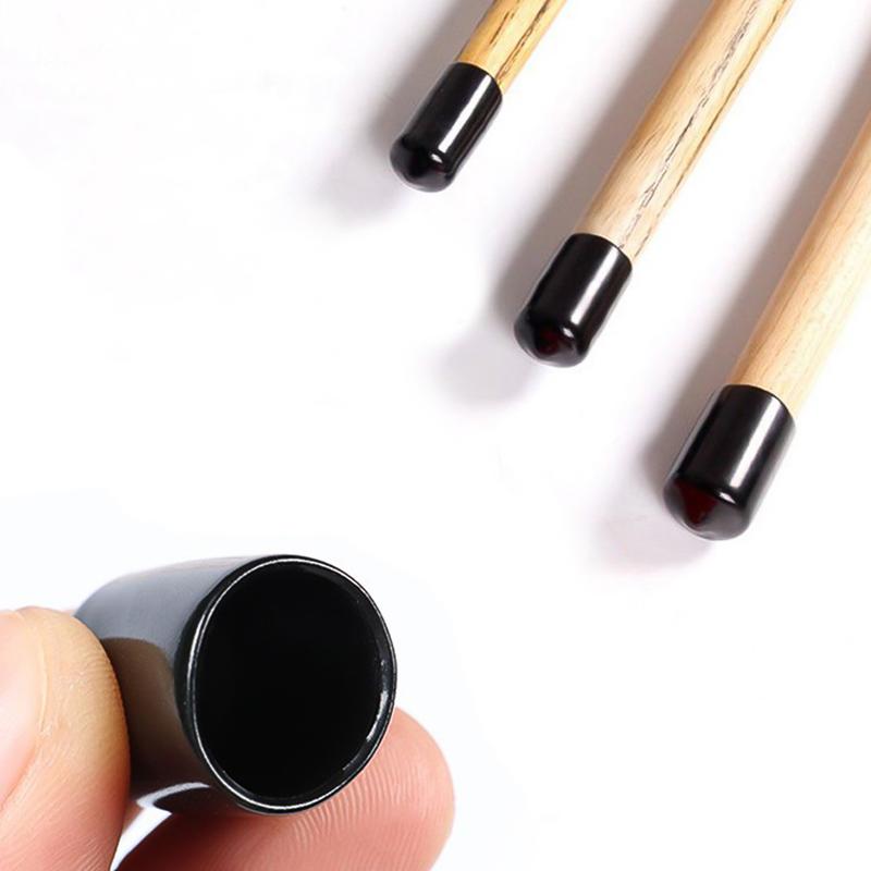 10PCS 13MM Billiard Cue Head Protective Cover Anti-Collision Anti-Wear Rubber Pool Cue Tip Case Billiard Supplies #473223 6