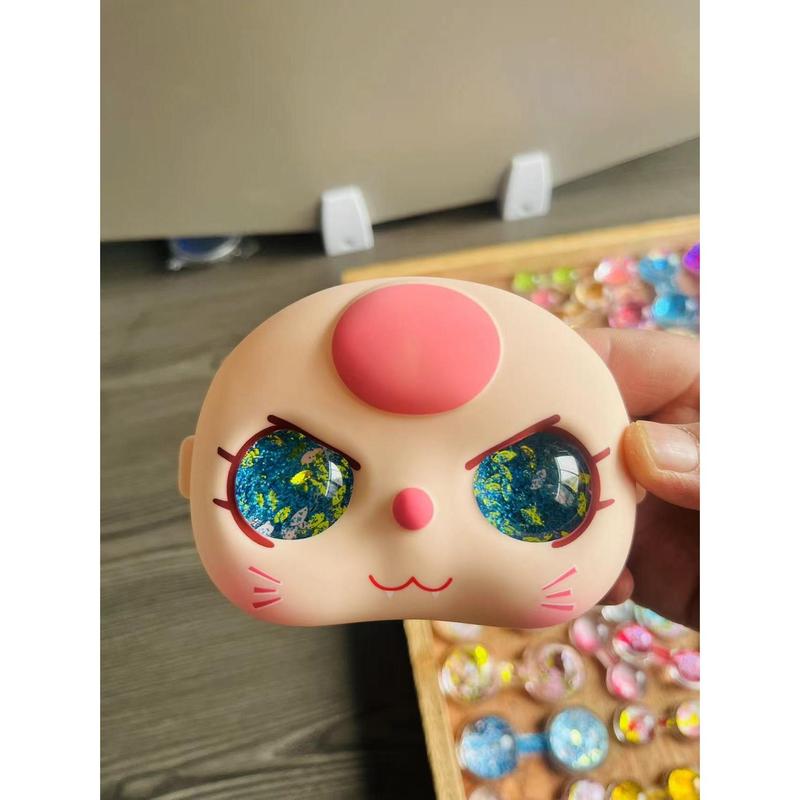 Chất lỏng mắt Cát chảy, Mặt búp bê mắt, Phụ kiện thay thế cho bé Ba, 400% mặt  baby  three  lẻ 7