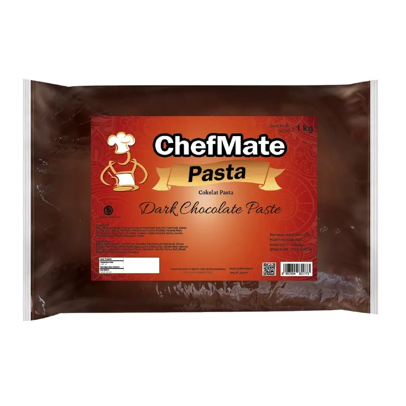 CHEFMATE PASTA CHOCOLATE COKLAT 1 KG READY STOCK 3