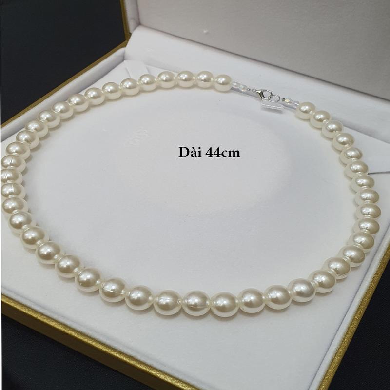 Lady Fashion06- Vòng cổ ngọc trai may mắn dài - ngắn phối áo dài siêu xinh V2 5