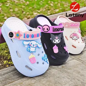 Lateny Sandal Anak Perempuan FUJI Baim Sandal Anak Laki Laki Sandal EVA Warna Motif Kartun 906-2