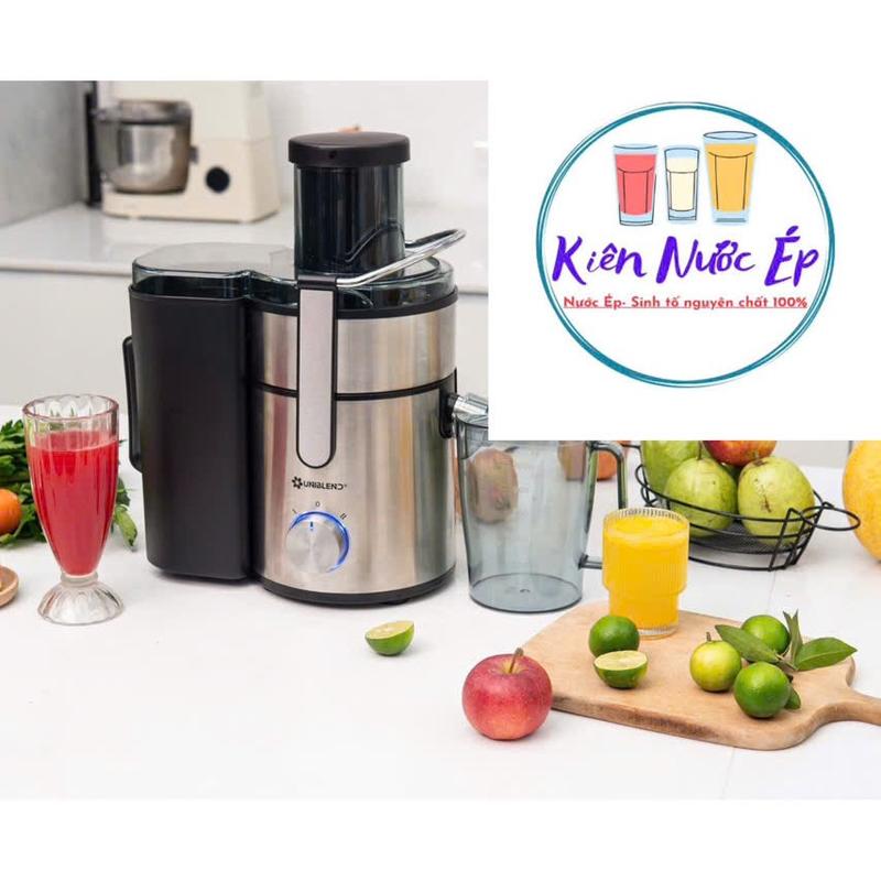 Máy ép nhanh Uniblen ss33 chuyên quán lớn.cong suất 1000w. nước ép trái cây nguyên quả. nước ép ngon ít bột máy ép trái cây