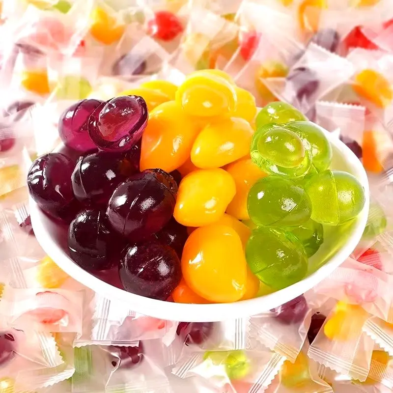 500G Kẹo Bóc Vỏ Trái Cây Mix vị, Kẹp Xoài Bóc Vỏ, Kẹo Dẻo Bóc Vỏ Ăn Vặt Food