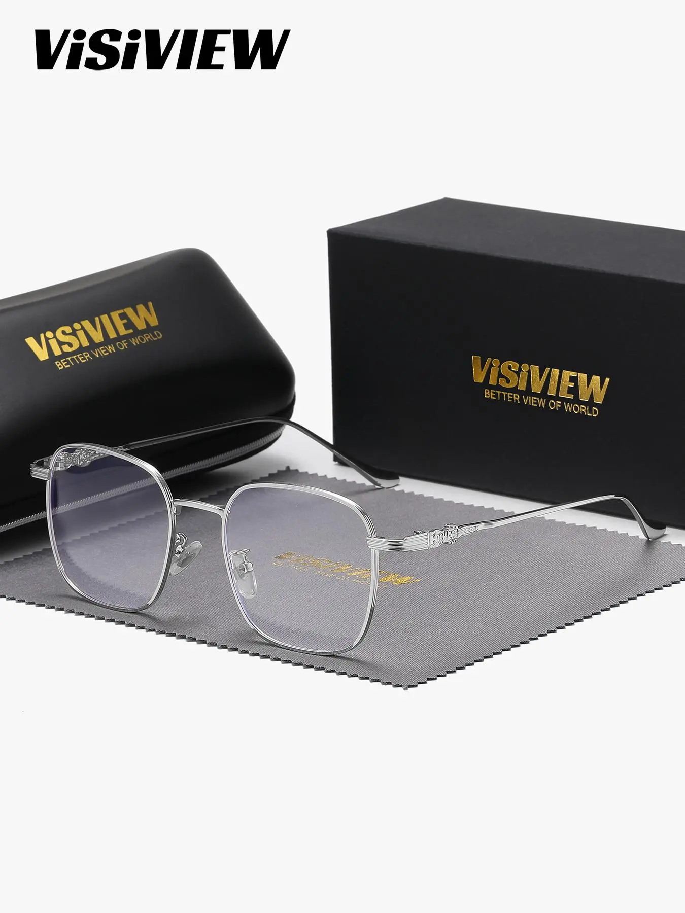 Unisex Fashion Retro Full-frame Glasses, Anti-blue Light Glasses, Fashion Eyewear for Women & Men, for Work, Daily Clothing Decor, for Student Daily Use