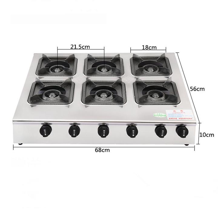 Product Introduction of Bếp gas 6 họng - 6 cửa tiết kiệm thời gian, chi phí, tiện lợi 31