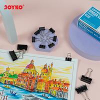 Gambar Binder Clip Klip Penjepit Kertas Joyko Black - No.105-12Pcs dari Joyko Indonesia Kota Administrasi Jakarta Utara 5 Tokopedia