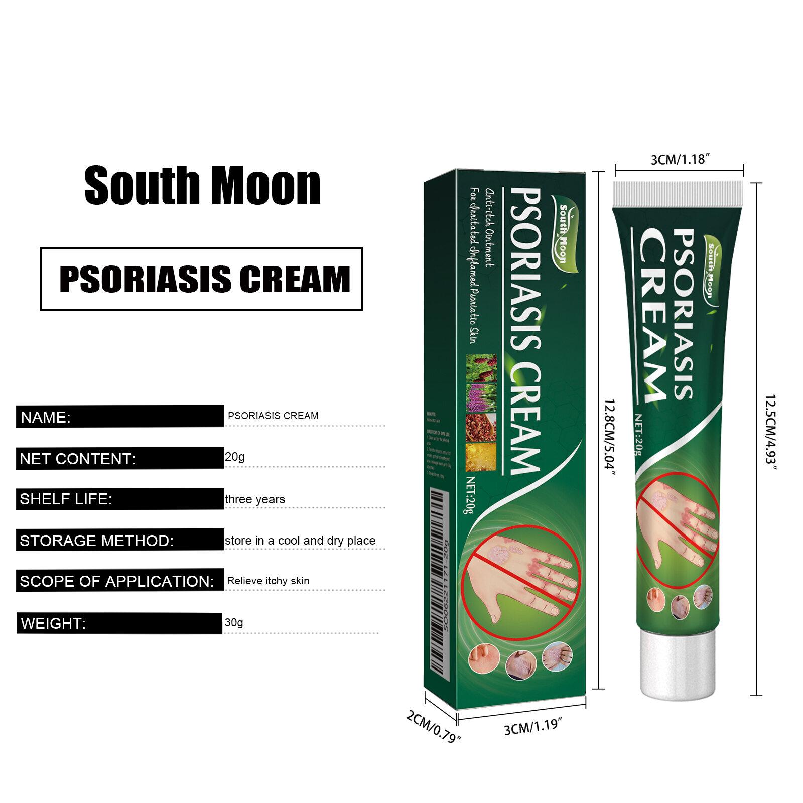 Salep Psoriasis Anti-Gatal South Moon Krim Perbaikan Psoriasis meredakan gatal Perbaikan Kulit