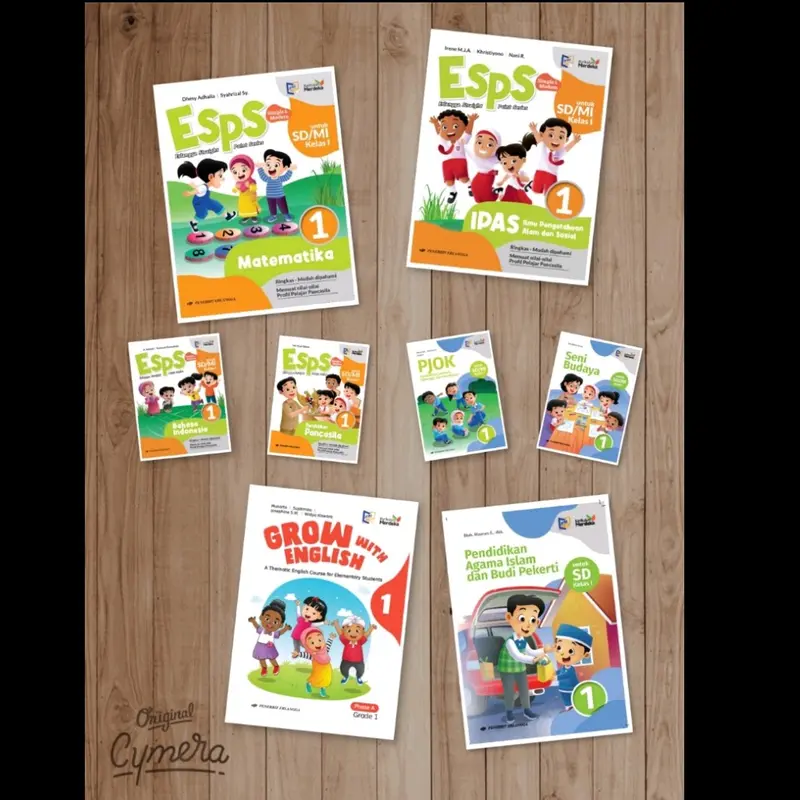 Buku Kurikulum Merdeka untuk SD kelas 1 Erlangga 0