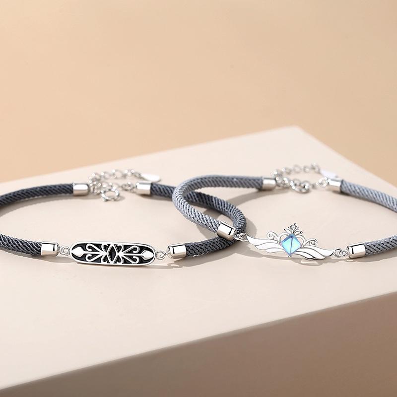 gelang couple-Princess and Prince Gelang Pasangan Princess and Prince Bracelets couple Original Arctic Deer 0