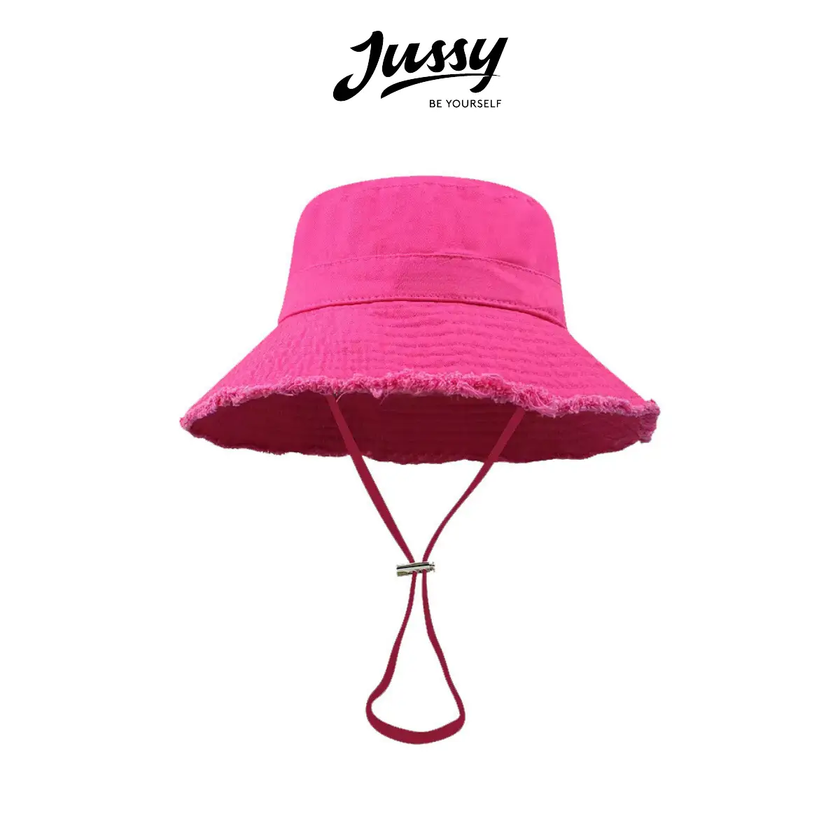 Mũ Bucket Tua Rua Hàng VNXK JB08 Jussy Official Vải Kaki Cotton 2 Lớp Nhiều Màu Đẹp Tai Bèo Tai Bèo