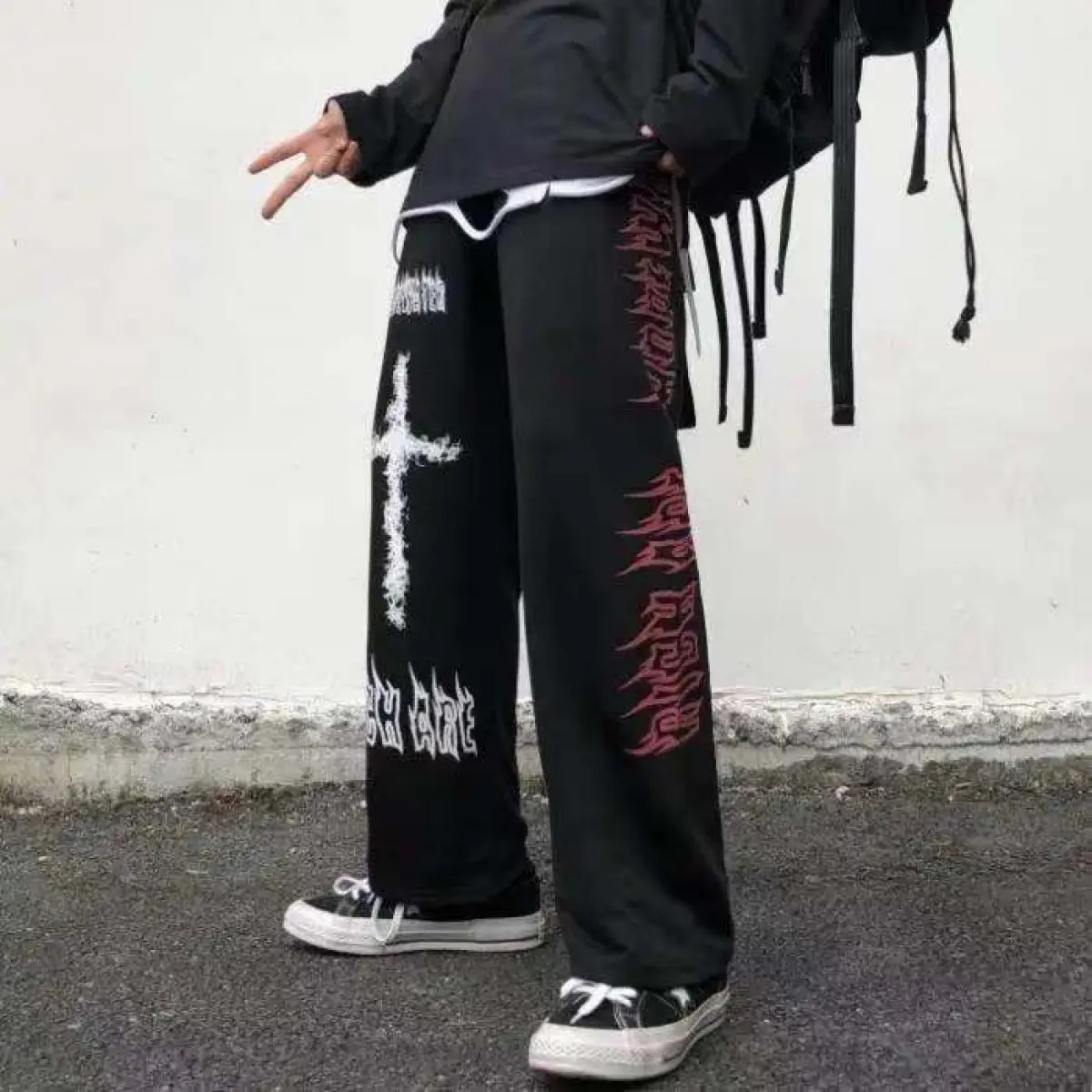 Quần Thường Ngày Ngoại Cỡ Dáng Rộng Rãi, Phong Cách Hợp Xu hướng Hip Hop, Quần Dài Nam Cao Cấp, Dễ Phối Đồ