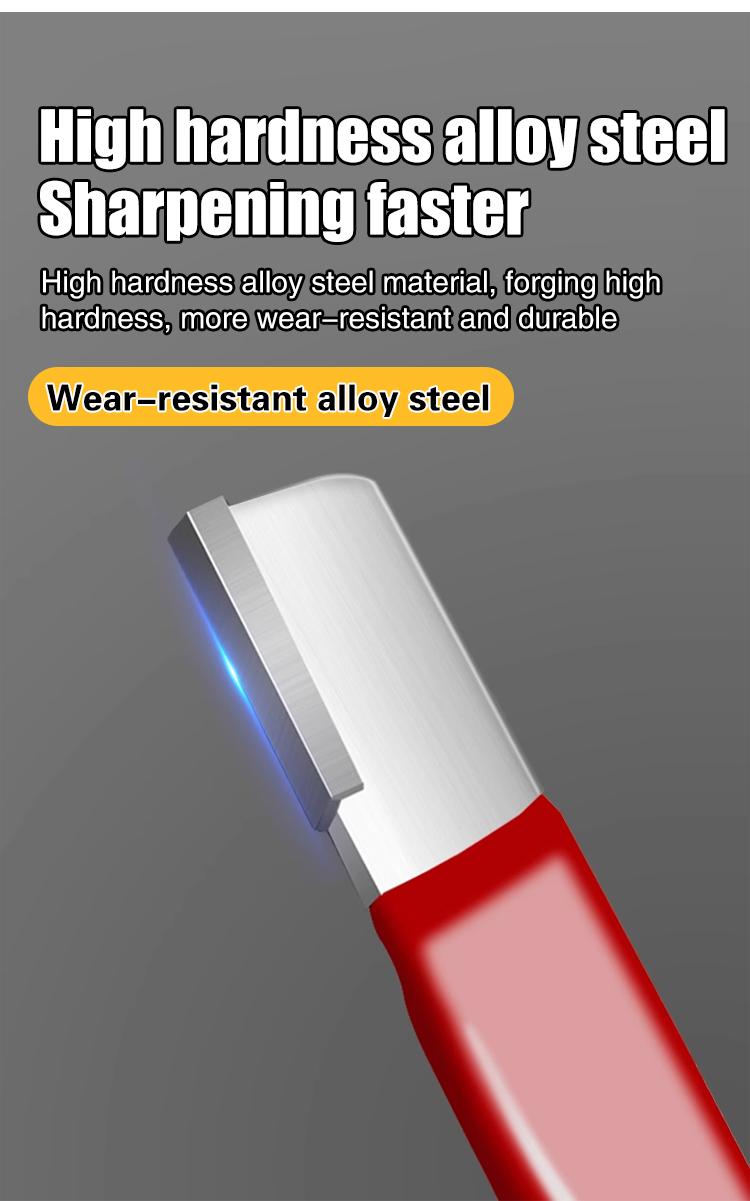 Product Introduction of Multifunctional mini portable manual fast open edge handheld alloy steel knife sharpener 10