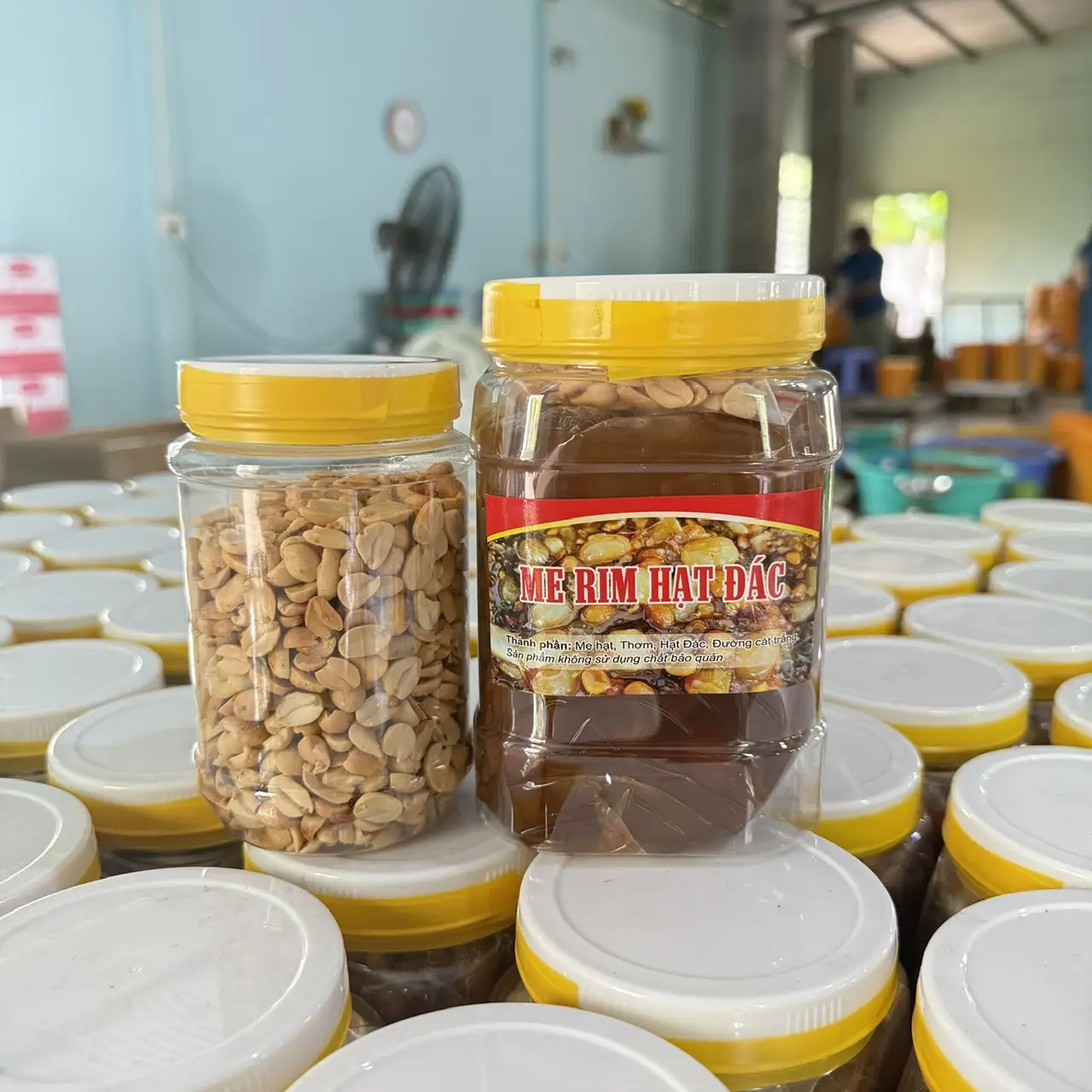 Combo Me Đậu - 1kg me rim hạt đác + 250gr đậu phộng rang nhà