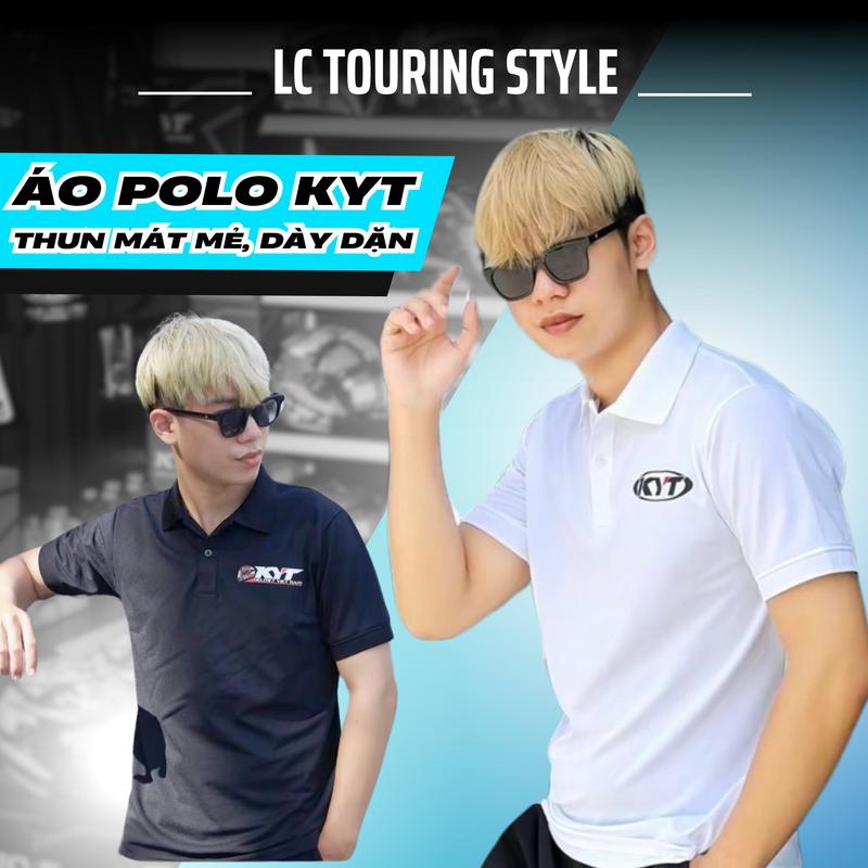  Áo thun Polo KYT thời trang bảo hộ - LC TOURING STYLE 