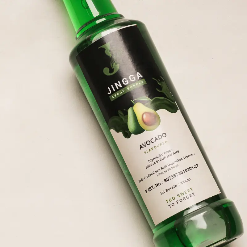 Jingga Avocado Syrup 350ml - Sirup Rasa Alpukat untuk Mocktail dan Cocktail 2