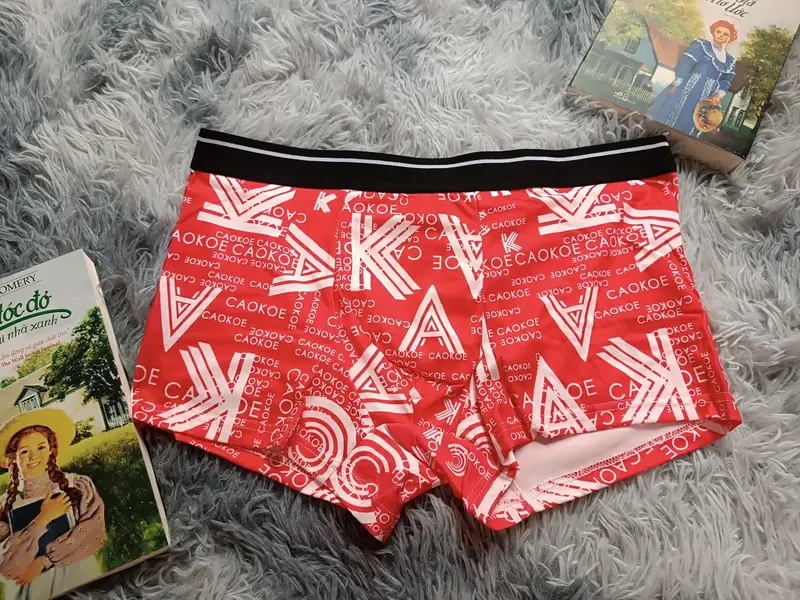COMBO 4 QUẦN SỊP ĐÙI NAM HỌA TIẾT SIÊU HOT 2024 Boxer Quần Boxer Menswear 1