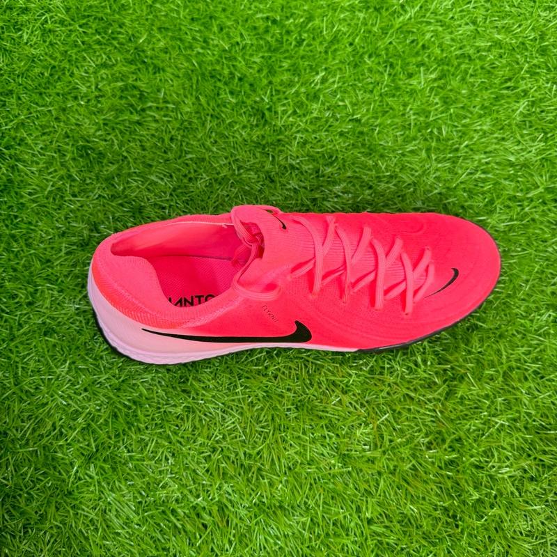 Giày đá bóng gx2 pro Tf hồng đen chuyên sân cỏ nhân tạo