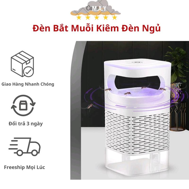 Đèn Bắt Muỗi Thông Minh Có Đèn LED Máy Diệt Côn Trùng THÔNG MINH 2