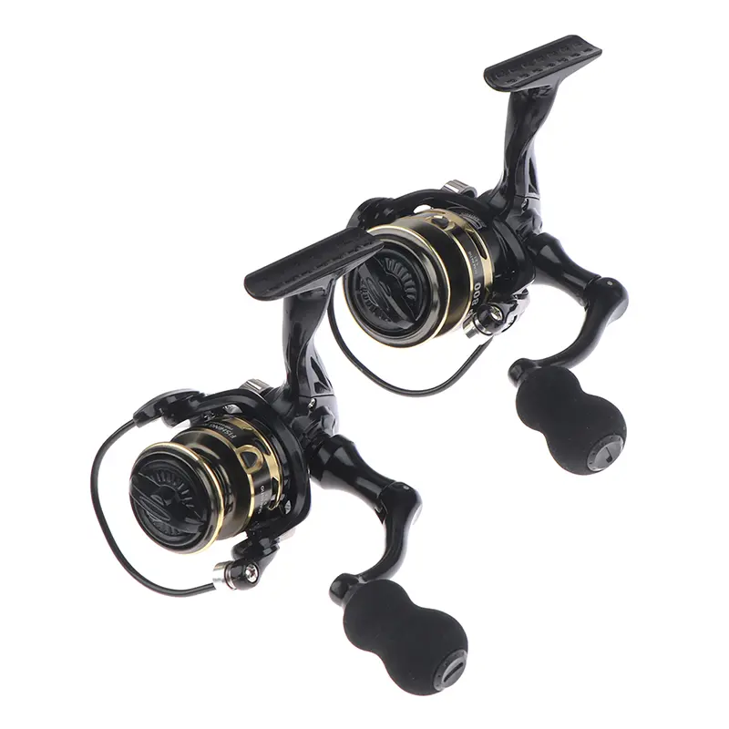 Kekili Memancing Cengkaman EVA Ultra Ringan, Siri 500 / 800, 12 + 1BB, Nisbah Gear Kelajuan Tinggi 5.2: 1, Kekili Berputar Mini