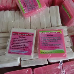 Sabun Susu Collagen Versi 27gram - Memutihkan dan Mencerahkan Kulit 3x Lebih Cepat - Kusam, Gatal