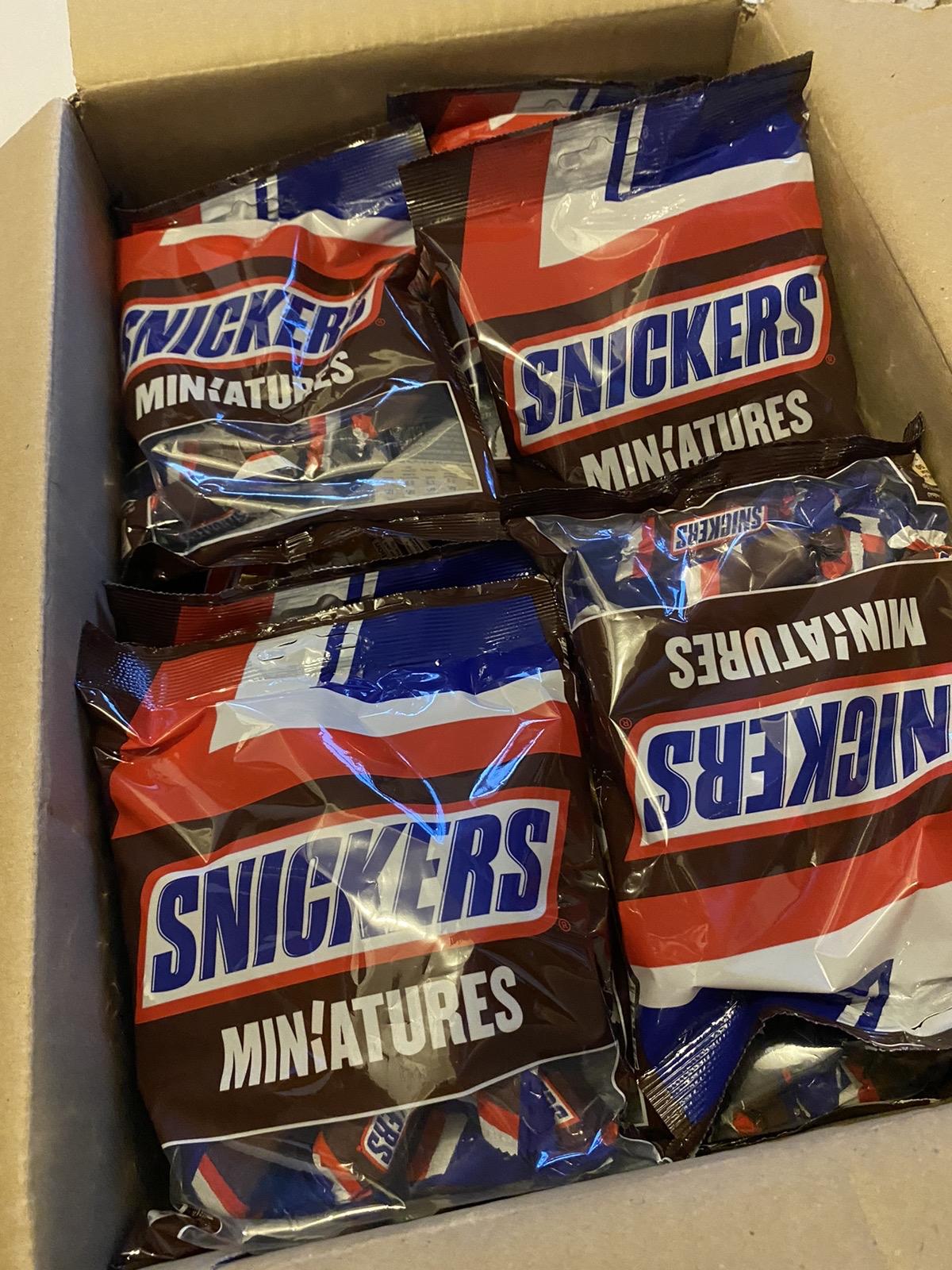MARS Miniatures / SNICKERS Miniatures / TWIX Miniatures (15 pcs) - 150g ...