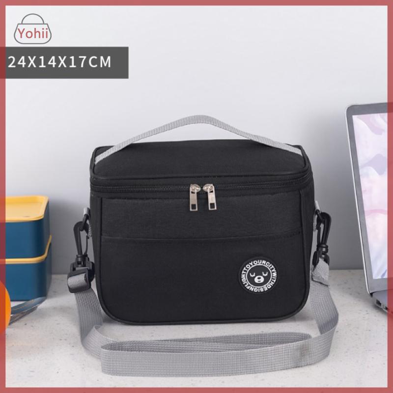 Product Introduction of Túi Ăn Trưa Cầm Tay Cách Nhiệt, Túi Tote Hộp Cơm Trưa, Túi Làm Mát, Không Thấm Nước, Ba Lô, Túi Bento, Thích Hợp Cho Công Ty, Túi Đựng Thực Phẩm 14