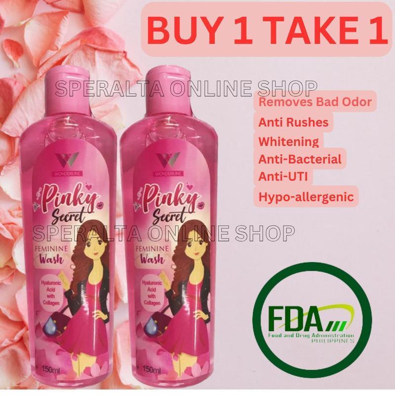 Product Introduction of Pinky Secret Feminine Wash Antibacterial Whitening Odor Remover Acne Comfort - Buy 1 Take 1 9