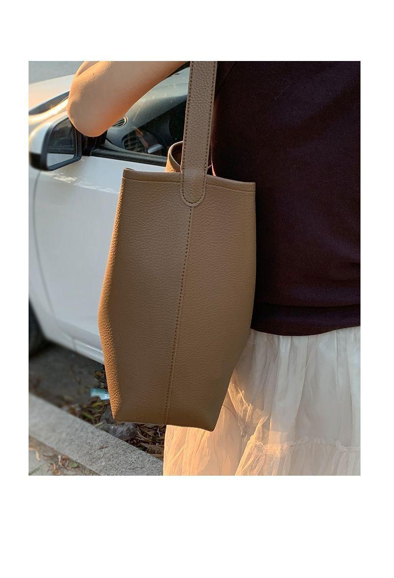 Product Introduction of Beg Ketiak, Gaya Retro, Untuk Wanita, Fesyen Baharu 2024, Beg Baldi Korea, Serba guna, Kapasiti Besar, Beg Tote Bahu Bags Totebag 13