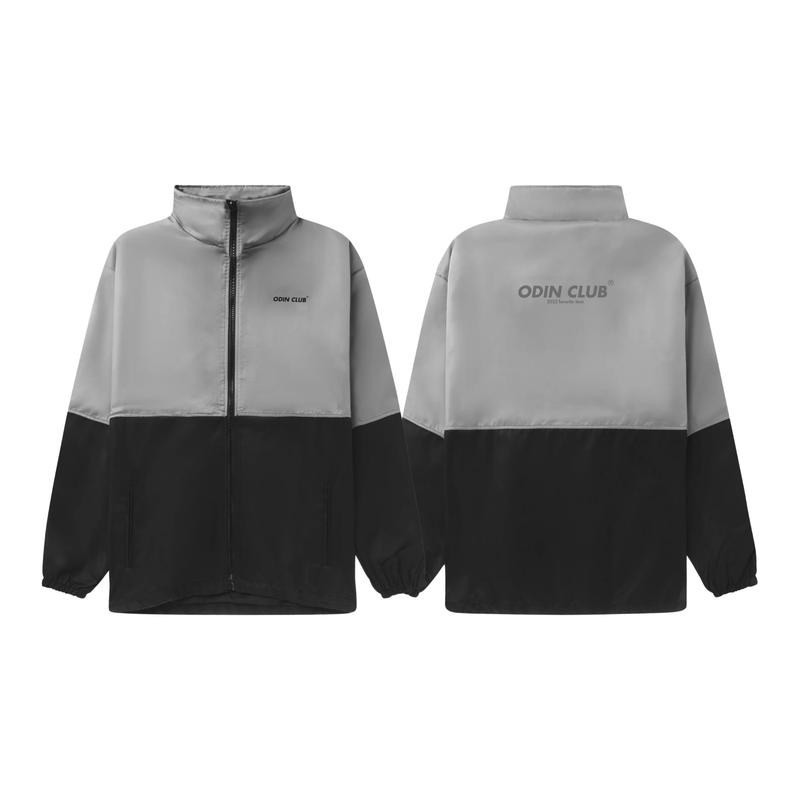 Áo Khoác Gió Doubled ODIN CLUB, Áo jacket gió oversize form rộng nam nữ unisex