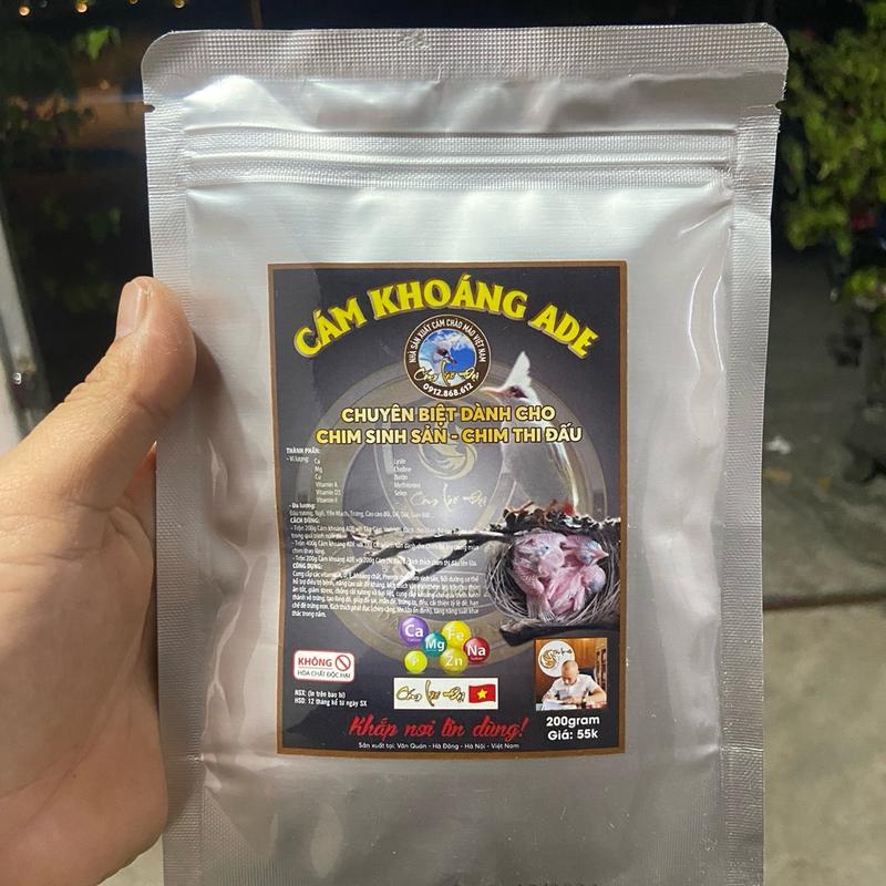 Cám khoáng ADE Lão Đại (  thức ăn chim cảnh )