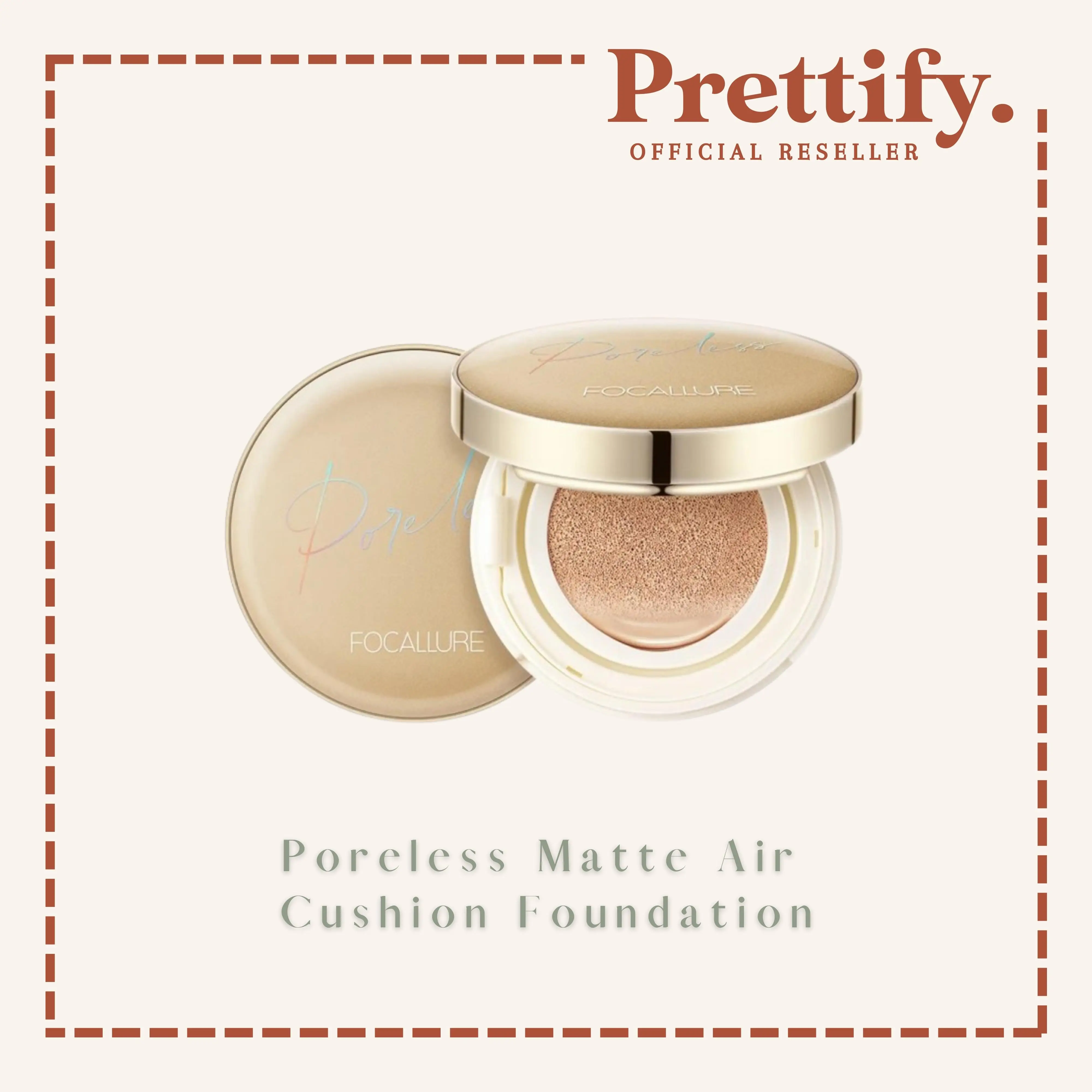 FOCALLURE Poreless Matte Air Cushion Waterproof